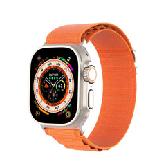 DUX DUCIS GS Series Nylon Loop Watch Band, For Apple Watch Ultra 49mm, For Apple Watch SE 2023 44mm, For Apple Watch SE 2023 40mm, For Apple Watch Ultra 2 49mm, For Apple Watch SE 2022 40mm, For Apple Watch Series 9 45mm