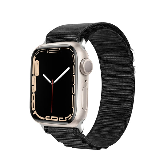 DUX DUCIS GS Series Nylon Loop Watch Band, For Apple Watch Series 9 41mm, For Apple Watch SE 2022 44mm, For Apple Watch Series 8 41mm, For Apple Watch SE 40mm, For Apple Watch Series 8 45mm, For Apple Watch SE 44mm