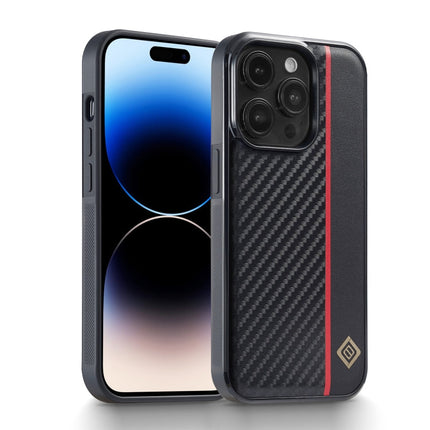 LC.IMEEKE 3 in 1 Carbon Fiber Texture Shockproof Phone Case, For iPhone 17 Pro Max, For iPhone 17 Pro, For iPhone 17, For iPhone Air, For iPhone 16 Pro Max, For iPhone 16 Pro, For iPhone 16 Plus, For iPhone 16, For iPhone 14 Plus, For iPhone 14        ...