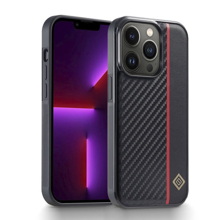 LC.IMEEKE 3 in 1 Carbon Fiber Texture Shockproof Phone Case, For iPhone 17 Pro Max, For iPhone 17 Pro, For iPhone 17, For iPhone Air, For iPhone 16 Pro Max, For iPhone 16 Pro, For iPhone 16 Plus, For iPhone 16, For iPhone 14 Plus, For iPhone 14        ...
