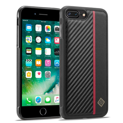 LC.IMEEKE 3 in 1 Carbon Fiber Texture Shockproof Phone Case, For iPhone 17 Pro Max, For iPhone 17 Pro, For iPhone 17, For iPhone Air, For iPhone 16 Pro Max, For iPhone 16 Pro, For iPhone 16 Plus, For iPhone 16, For iPhone 14 Plus, For iPhone 14        ...