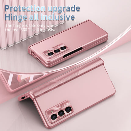Electroplating Hinged Folding Phone Case with S Pen Fold Edtion, For Samsung Galaxy Z Fold5
