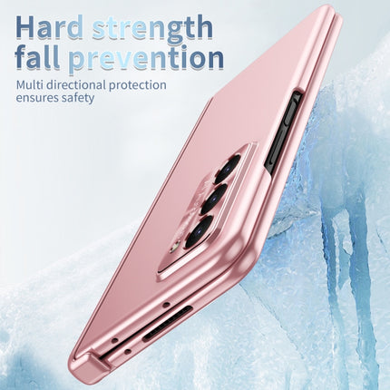 Electroplating Hinged Folding Phone Case with S Pen Fold Edtion, For Samsung Galaxy Z Fold5