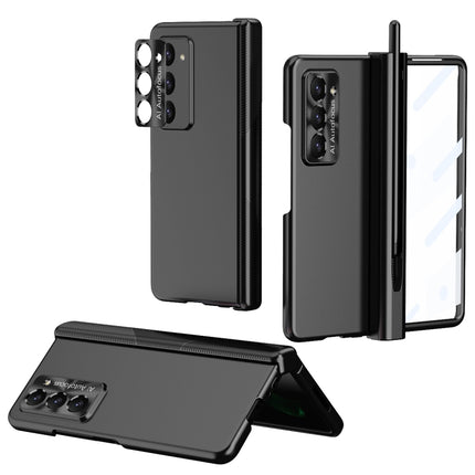 Electroplating Hinged Folding Phone Case with S Pen Fold Edtion, For Samsung Galaxy Z Fold5