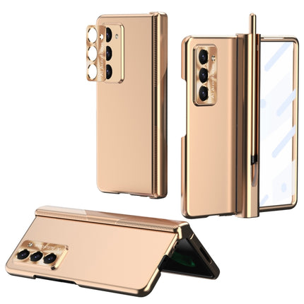Electroplating Hinged Folding Phone Case with S Pen Fold Edtion, For Samsung Galaxy Z Fold5