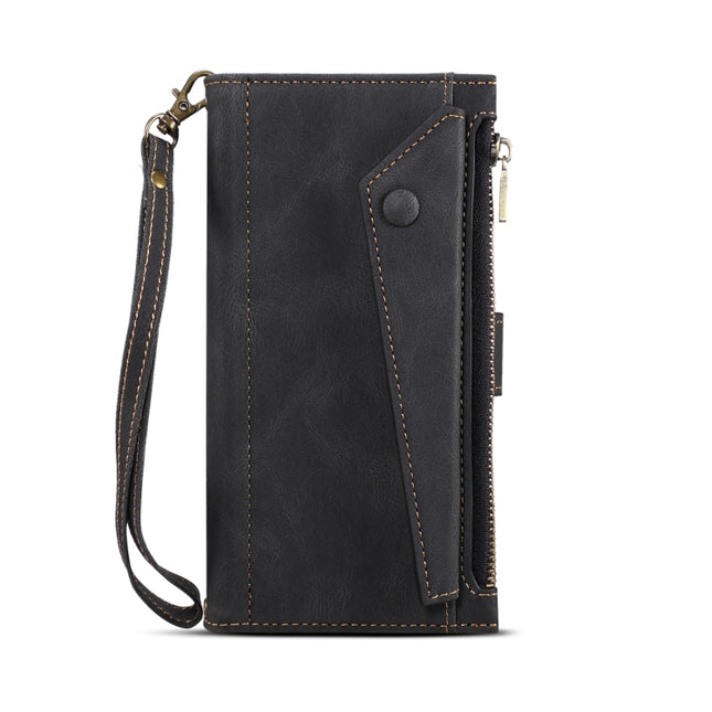 ESEBLE Retro Frosted RFID Flip Leather Phone Case, For iPhone 15 Pro, For iPhone 15 Plus, For iPhone 15