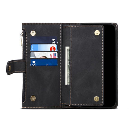 ESEBLE Retro Frosted RFID Flip Leather Phone Case, For iPhone 17e / 16e, For iPhone 16 Pro Max, For iPhone 16 Pro, For iPhone 16 Plus, For iPhone 16, For iPhone 15 Pro Max