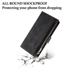 ESEBLE Retro Frosted RFID Flip Leather Phone Case, For iPhone 16e, For iPhone 16 Pro Max, For iPhone 16 Pro, For iPhone 16 Plus, For iPhone 16, For iPhone 15 Pro Max