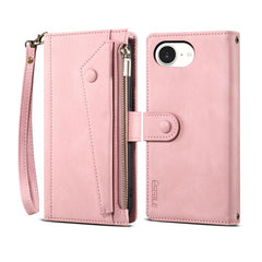 ESEBLE Retro Frosted RFID Flip Leather Phone Case, For iPhone 16e, For iPhone 16 Pro Max, For iPhone 16 Pro, For iPhone 16 Plus, For iPhone 16, For iPhone 15 Pro Max
