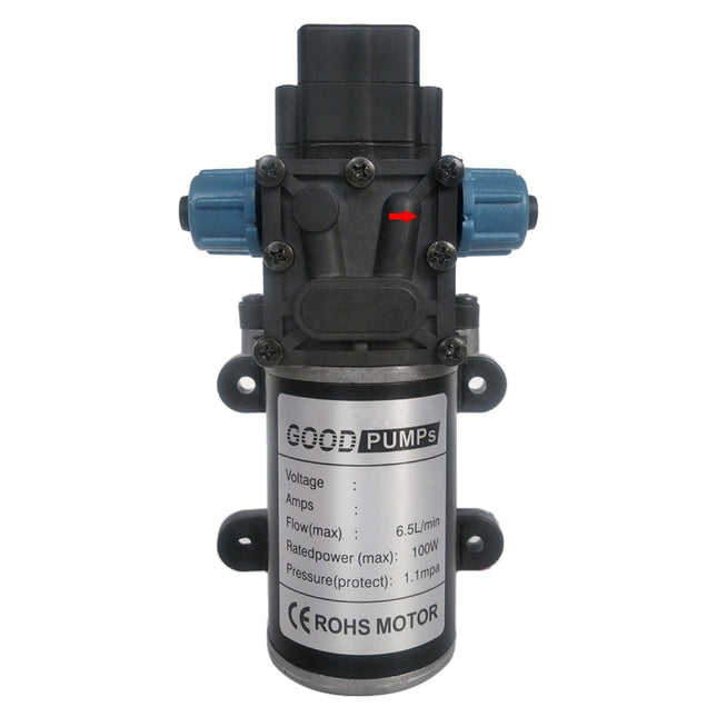 Diaphragm 8L Atomizing Spray Water Pump for Car Washing / Irrigation, DC12V 100W Smart Double Thread Positive Pump, DC12V 100W Reflux Double Thread Positive Pump, DC24V 100W Smart Double Thread Positive Pump, DC24V 100W Reflux Double Thread Positive Pu...