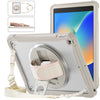 Heavy Duty Hybrid Tablet Case with Hand Grip & Strap, For iPad Air 2022 10.9 / Pro 11 2022, For iPad 10th Gen 10.9 2022, For iPad 10.2 2021 / 2020 / 2019, For iPad mini 6 / mini 2024, For iPad Air / Air 2 / 9.7 2018 / 2017