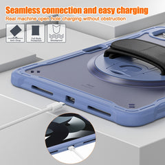 Heavy Duty Hybrid Tablet Case with Hand Grip & Strap, For iPad Air 2022 10.9 / Pro 11 2022, For iPad 10th Gen 10.9 2022, For iPad 10.2 2021 / 2020 / 2019, For iPad mini 6 / mini 2024
