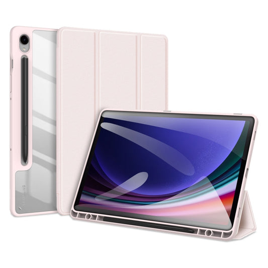 DUX DUCIS TOBY Series Antiskid Leather Tablet Case with Sleep / Wake-up Function, For Samsung Galaxy Tab S10 FE / S9 FE / S9, For Samsung Galaxy Tab S10 FE+, For Samsung Galaxy Tab S10 Ultra, For Samsung Galaxy Tab S10+, For Samsung Galaxy Tab S9 FE+��...