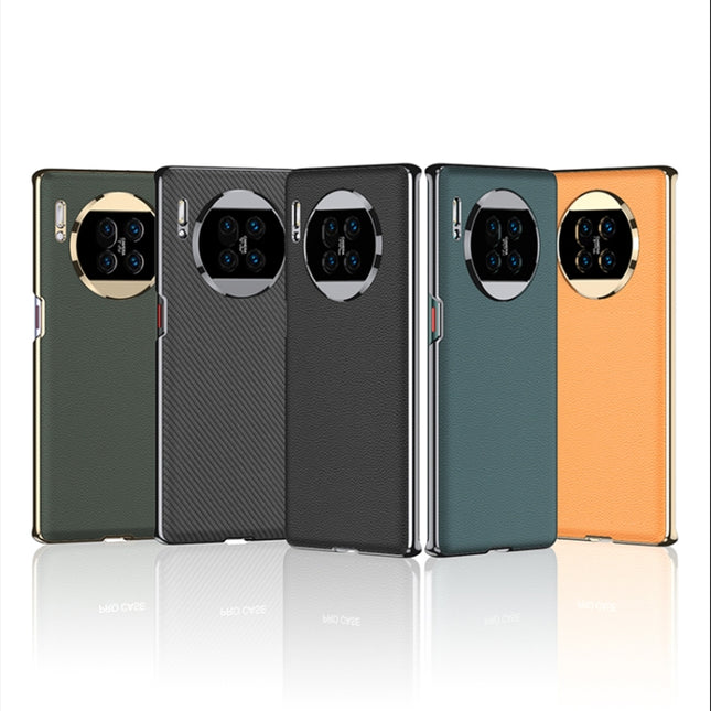 GKK Electroplating Leather Surface Phone Case, For Huawei Mate 30 5G
