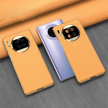 GKK Electroplating Leather Surface Phone Case, For Huawei Mate 30 5G