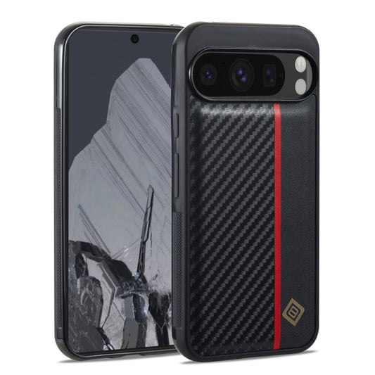 LC.IMEEKE 3 in 1 Carbon Fiber Texture Shockproof Phone Case, For Google Pixel 9 Pro XL, For Google Pixel 9 / 9 Pro, For Google Pixel 8, For Google Pixel Fold, For Google Pixel 7A, For Google Pixel 7 Pro, For Google Pixel 7
