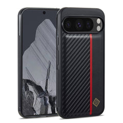 LC.IMEEKE 3 in 1 Carbon Fiber Texture Shockproof Phone Case, For Google Pixel 10 Pro XL, For Google Pixel 10 / 10 Pro, For Google Pixel 9a, For Google Pixel 9 Pro XL, For Google Pixel 9 / 9 Pro, For Google Pixel 8, For Google Pixel 7A������������������...
