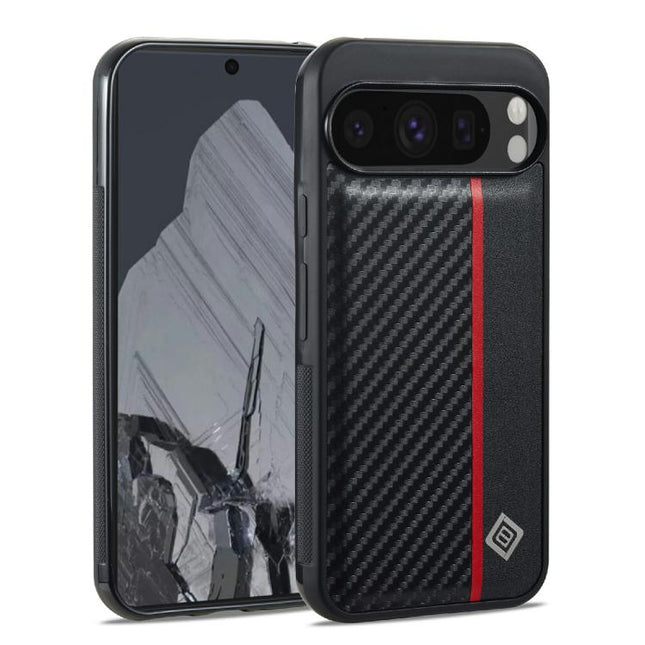 LC.IMEEKE 3 in 1 Carbon Fiber Texture Shockproof Phone Case, For Google Pixel 10 Pro XL, For Google Pixel 10 / 10 Pro, For Google Pixel 9a, For Google Pixel 9 Pro XL, For Google Pixel 9 / 9 Pro, For Google Pixel 8, For Google Pixel 7A������������������...