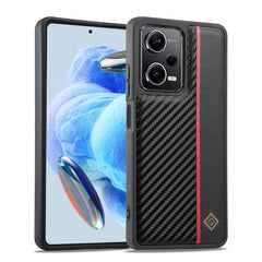LC.IMEEKE 3 in 1 Carbon Fiber Texture Shockproof Phone Case, For Xiaomi Redmi Note 13 4G, For Xiaomi Redmi 13C / Poco C65, For Xiaomi Redmi Note 12 Pro 5G, For Xiaomi Redmi Note 12 5G, For Xiaomi Mi Mix Fold 2, For Xiaomi Mi Mix Fold