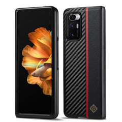 LC.IMEEKE 3 in 1 Carbon Fiber Texture Shockproof Phone Case, For Xiaomi Redmi Note 13 4G, For Xiaomi Redmi 13C / Poco C65, For Xiaomi Redmi Note 12 Pro 5G, For Xiaomi Redmi Note 12 5G, For Xiaomi Mi Mix Fold 2, For Xiaomi Mi Mix Fold
