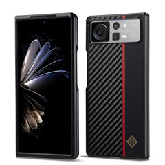 LC.IMEEKE 3 in 1 Carbon Fiber Texture Shockproof Phone Case, For Xiaomi Redmi Note 13 4G, For Xiaomi Redmi 13C / Poco C65, For Xiaomi Redmi Note 12 Pro 5G, For Xiaomi Redmi Note 12 5G, For Xiaomi Mi Mix Fold 2, For Xiaomi Mi Mix Fold