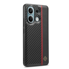LC.IMEEKE 3 in 1 Carbon Fiber Texture Shockproof Phone Case, For Xiaomi Redmi Note 13 4G, For Xiaomi Redmi 13C / Poco C65, For Xiaomi Redmi Note 12 Pro 5G, For Xiaomi Redmi Note 12 5G, For Xiaomi Mi Mix Fold 2, For Xiaomi Mi Mix Fold