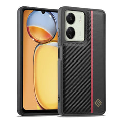 LC.IMEEKE 3 in 1 Carbon Fiber Texture Shockproof Phone Case, For Xiaomi Redmi Note 13 4G, For Xiaomi Redmi 13C / Poco C65, For Xiaomi Redmi Note 12 Pro 5G, For Xiaomi Redmi Note 12 5G, For Xiaomi Mi Mix Fold 2, For Xiaomi Mi Mix Fold