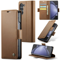 CaseMe 023 Butterfly Buckle Litchi Texture RFID Anti-theft Leather Phone Case