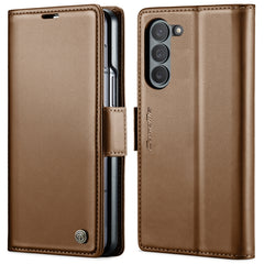 CaseMe 023 Butterfly Buckle Litchi Texture RFID Anti-theft Leather Phone Case