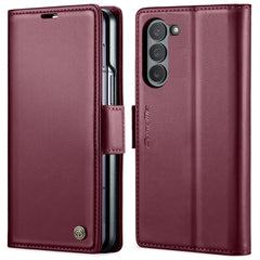 CaseMe 023 Butterfly Buckle Litchi Texture RFID Anti-theft Leather Phone Case