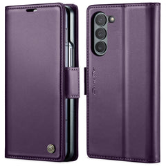 CaseMe 023 Butterfly Buckle Litchi Texture RFID Anti-theft Leather Phone Case
