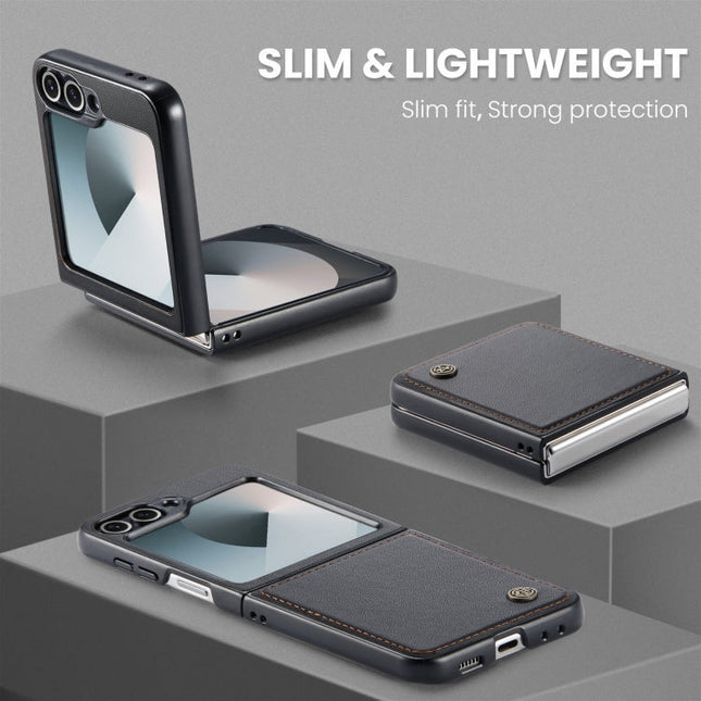 CaseMe 023 Butterfly Buckle Litchi Texture RFID Anti-theft Leather Phone Case, For Samsung Galaxy Z Flip6 / Flip7 FE, For Samsung Galaxy Z Fold6 5G, For Samsung Galaxy Z Fold5, For Samsung Galaxy Z Flip5