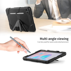 For Samsung Galaxy Tab S6 Lite P610 Shockproof Colorful Silicon + PC Protective Case with Holder & Pen Slot, For Samsung Galaxy Tab S6 Lite P610