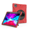 Shockproof Colorful Silicone + PC Protective Case with Holder & Shoulder Strap & Hand Strap & Pen Slot, For Samsung Galaxy Tab S6 Lite P610, For iPad Pro 12.9 2021 / 2020