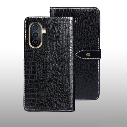 idewei Crocodile Texture Leather Phone Case
