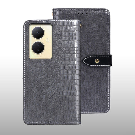 idewei Crocodile Texture Leather Phone Case