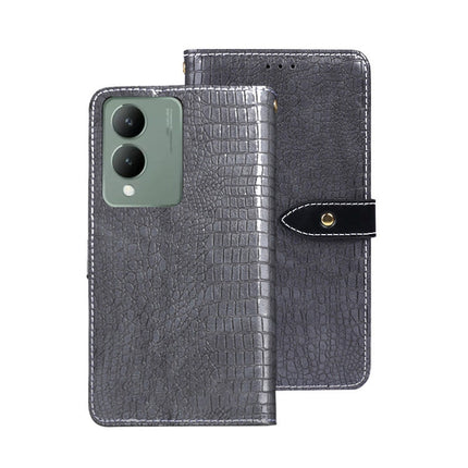 idewei Crocodile Texture Leather Phone Case