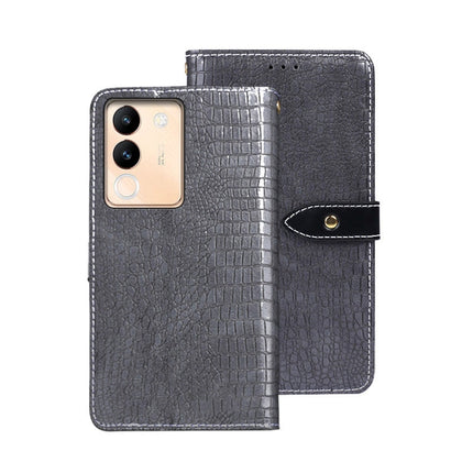 idewei Crocodile Texture Leather Phone Case