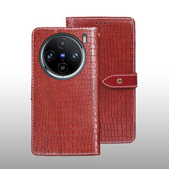 idewei Crocodile Texture Leather Phone Case