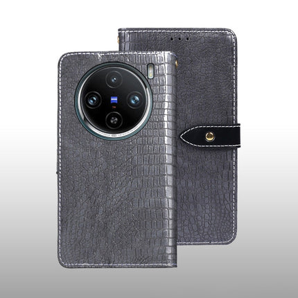 idewei Crocodile Texture Leather Phone Case