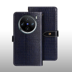 idewei Crocodile Texture Leather Phone Case