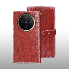 idewei Crocodile Texture Leather Phone Case