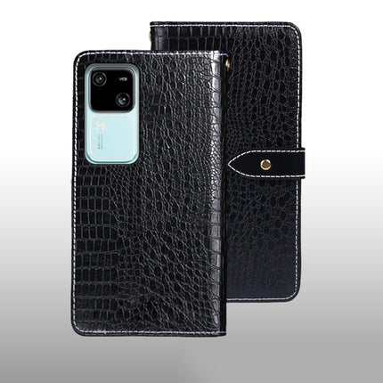 idewei Crocodile Texture Leather Phone Case