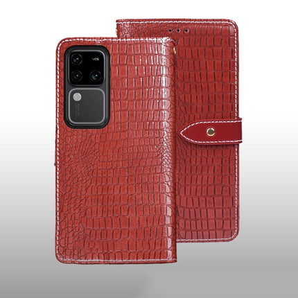 idewei Crocodile Texture Leather Phone Case
