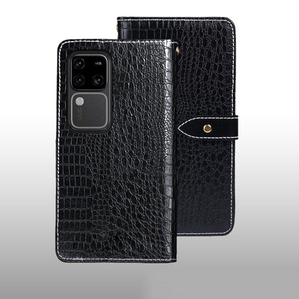 idewei Crocodile Texture Leather Phone Case