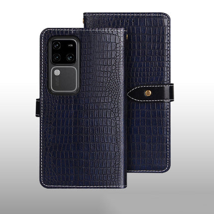 idewei Crocodile Texture Leather Phone Case