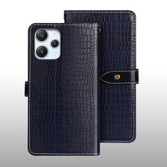 idewei Crocodile Texture Leather Phone Case