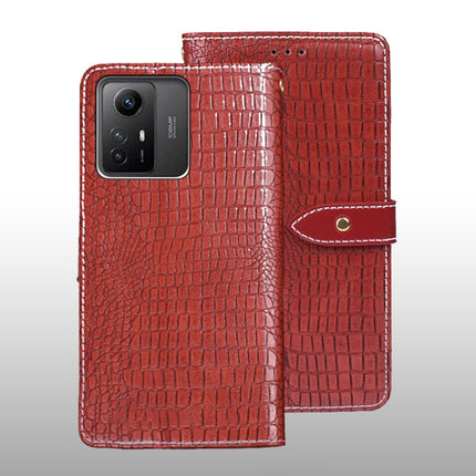 idewei Crocodile Texture Leather Phone Case