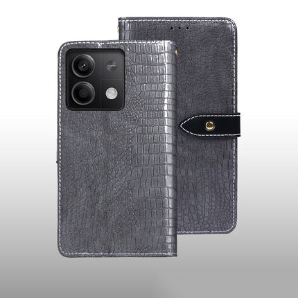 idewei Crocodile Texture Leather Phone Case