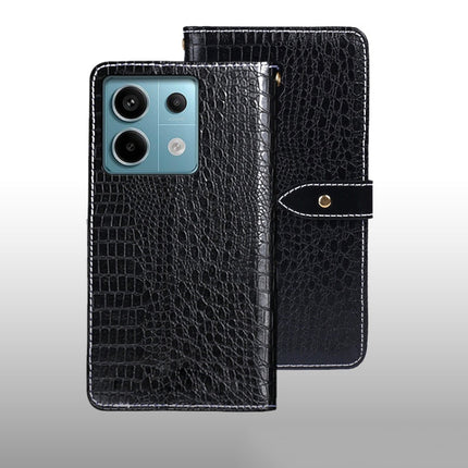 idewei Crocodile Texture Leather Phone Case